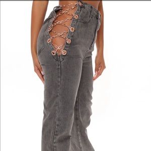 Breaking Chains Straight Leg Jeans